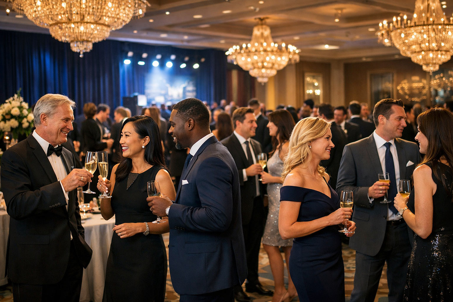 Corporate event and professional networking