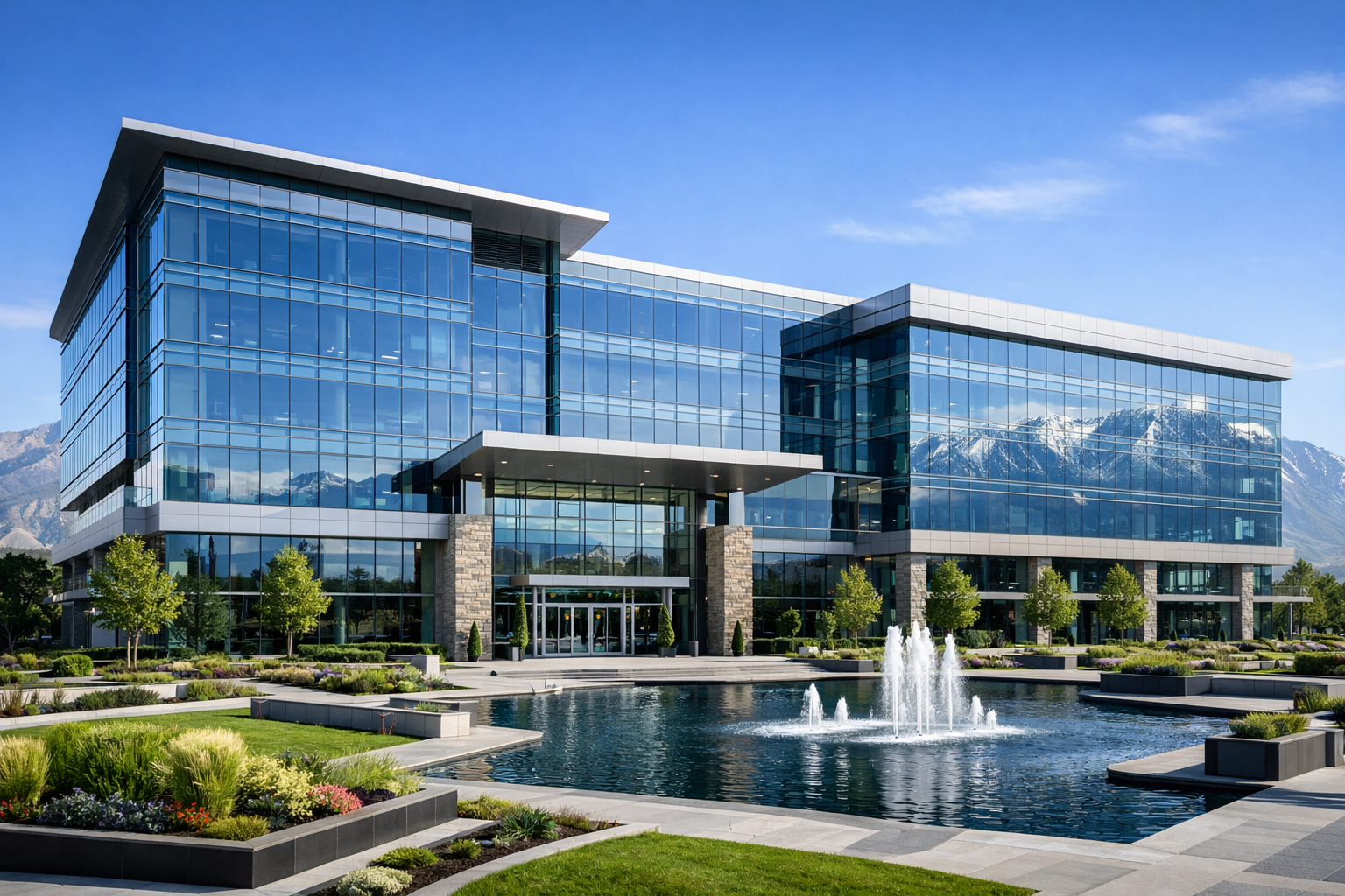 Corporate headquarters building