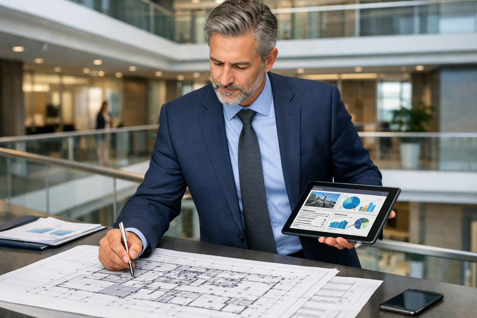 Commercial property management operations